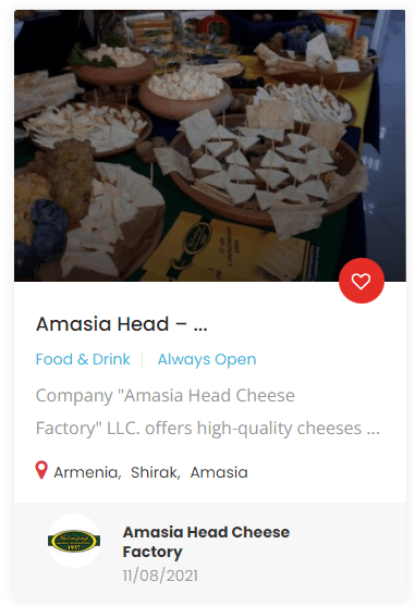 Amasia head - Armenian Cheese Production