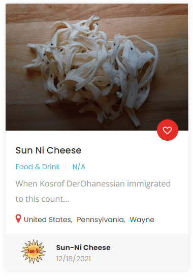Sun Ni Armenian Cheese Producer
